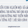 SÁNG KIẾN KINH NGHIỆM Một số cách thức khởi động tạo hứng thú cho học sinh theo định hướng phát triển năng lực môn Tiếng Việt 1 bộ sách cánh diều