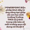 POWERPOINT Biện pháp khơi dậy tư duy sáng tạo giúp các em học sinh trường Trường THCS có ý thức trong việc bảo vệ môi trường qua nội dung mĩ thuật 6