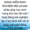 SÁNG KIẾN KINH NGHIỆM Một số biện pháp giúp học sinh hứng thú học tốt môn hoạt động trải nghiệm lớp 2 bộ sách kết nối tri thức với cuộc sống  FILE WORD