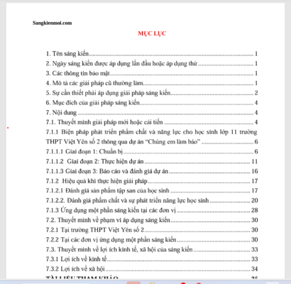WORD SÁNG KIẾN KINH NGHIỆM Xây dựng trường học an toàn, phòng chống tai nạn, thương tích cho học sinh trường THCS  NĂM 2023-2024