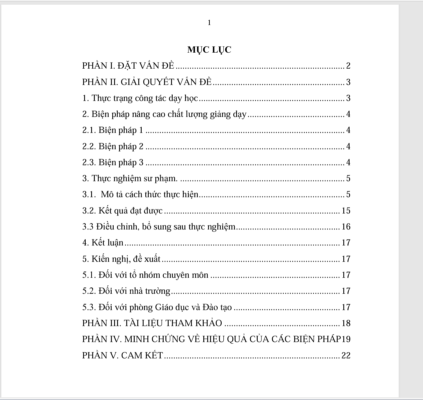 WORD Biện pháp: “Rèn kĩ năng giải quyết các bài toán về hai đường thẳng song song trong chương III hình học 7 sách kết nối tri thức NĂM 2023-2024