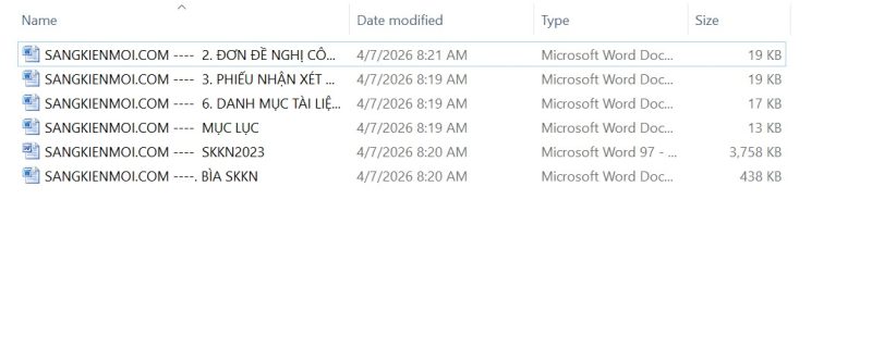 WORD SÁNG KIẾN KINH NGHIỆM MÔN TIẾNG ANH LỚP 6 CHỦ ĐỀ: TỪ VỰNG Chương trình giáo dục phổ thông 2018 NĂM 2024* KHÔNG CÓ TRÊN MẠNG