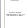 WORD " MỘT SỐ BIỆN PHÁP NÂNG CAO CHẤT LƯỢNG VIẾT VĂN MIÊU TẢ CHO HỌC SINH LỚP 5" NĂM 2023-2024 * KHÔNG CÓ TRÊN MẠNG
