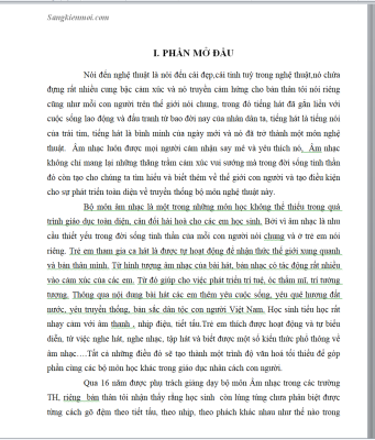 WORD Một số biện pháp giúp học sinh lớp 4 học tốt môn Âm nhạc sách kết nối tri thức năm 2025 MỚI NHẤT