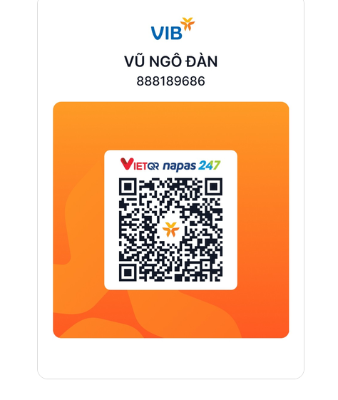 Mã QR VIB VŨ NGÔ ĐÀN 888189686