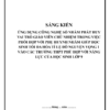 Sáng kiến kinh nghiệm môn Giáo viên chủ nhiệm lớp 9: SKMCN14 ỨNG DỤNG CÔNG NGHỆ SỐ NHẰM PHÁT HUY VAI TRÒ GIÁO VIÊN CHỦ NHIỆM